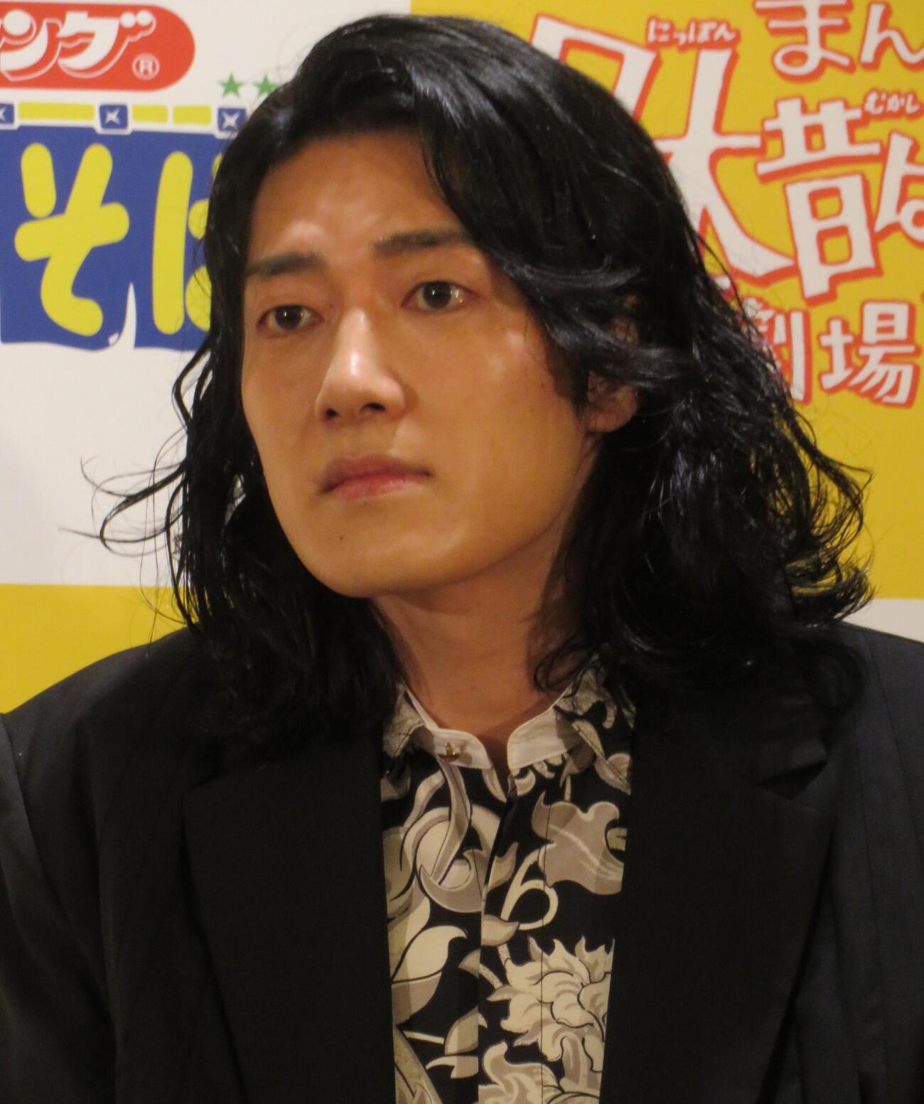 舞台「『まんが日本昔ばなし』劇場」の制作発表会見を行った末原拓馬