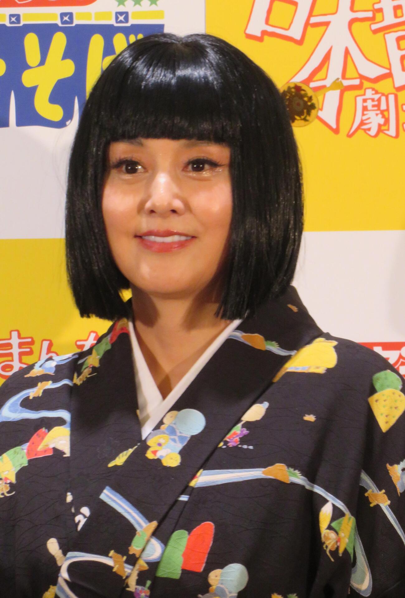 舞台「『まんが日本昔ばなし』劇場」の制作発表会見を行った藤原紀香