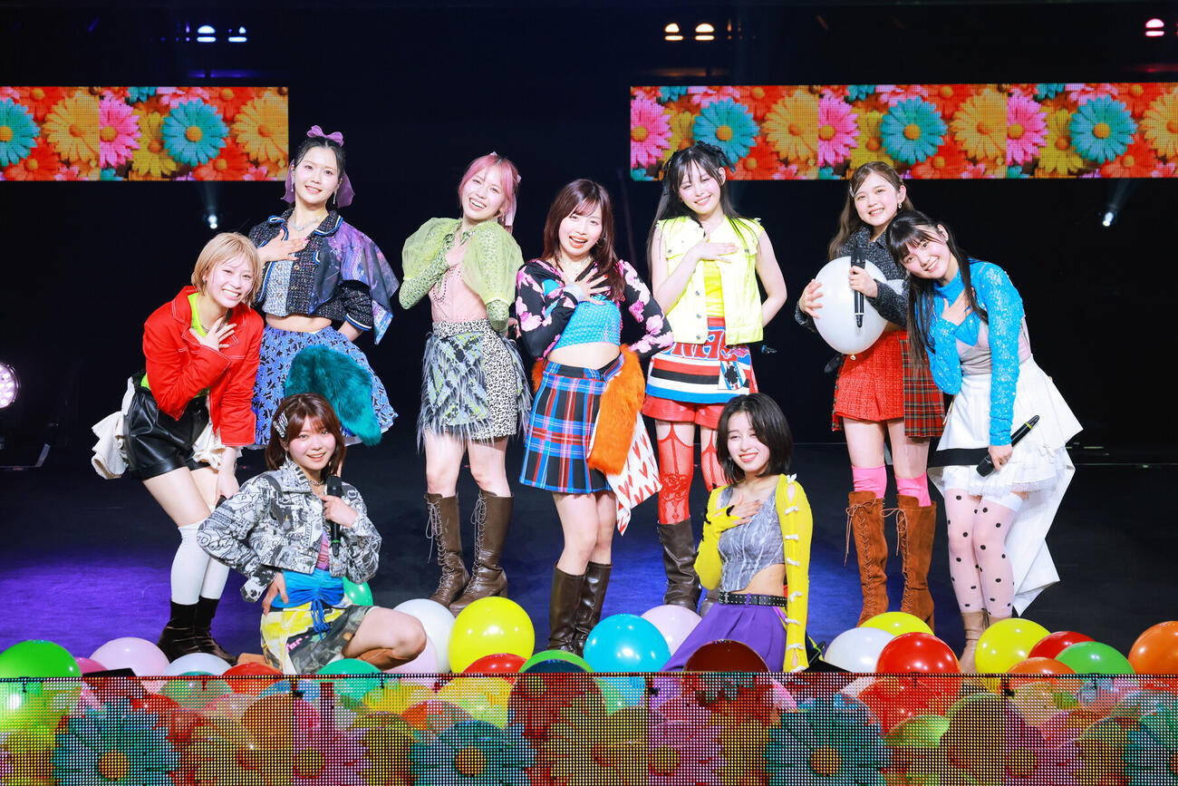 春ツアーファイナル「ANGERME 2026 Spring final陰と陽　DUALITY」を行ったアンジュルム