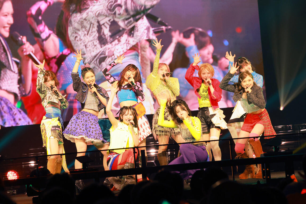 春ツアーファイナル「ANGERME 2026 Spring final陰と陽　DUALITY」を行ったアンジュルム