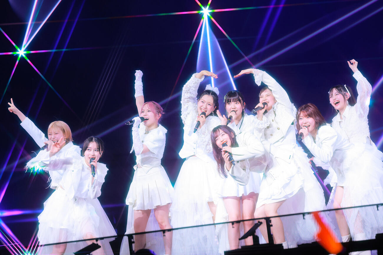春ツアーファイナル「ANGERME 2026 Spring final陰と陽　DUALITY」を行ったアンジュルム