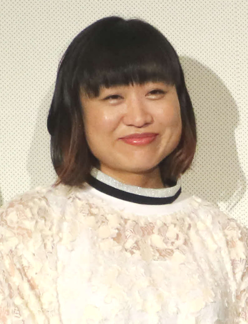 南海キャンディーズ山崎静代（2019年6月撮影）