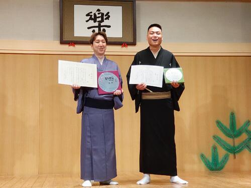 桂三実、師匠文枝に「恩返しができた」上方落語若手噺家グランプリ優勝