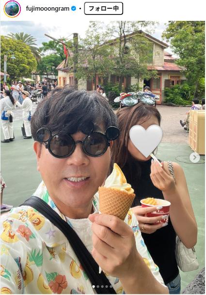 藤本敏史のインスタグラムから