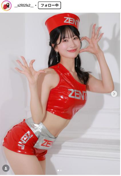酒井ゆりやのインスタグラムから