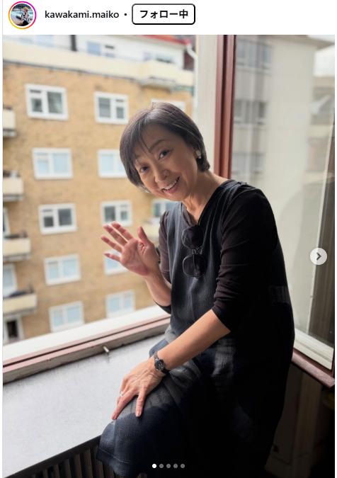 川上麻衣子のインスタグラムから