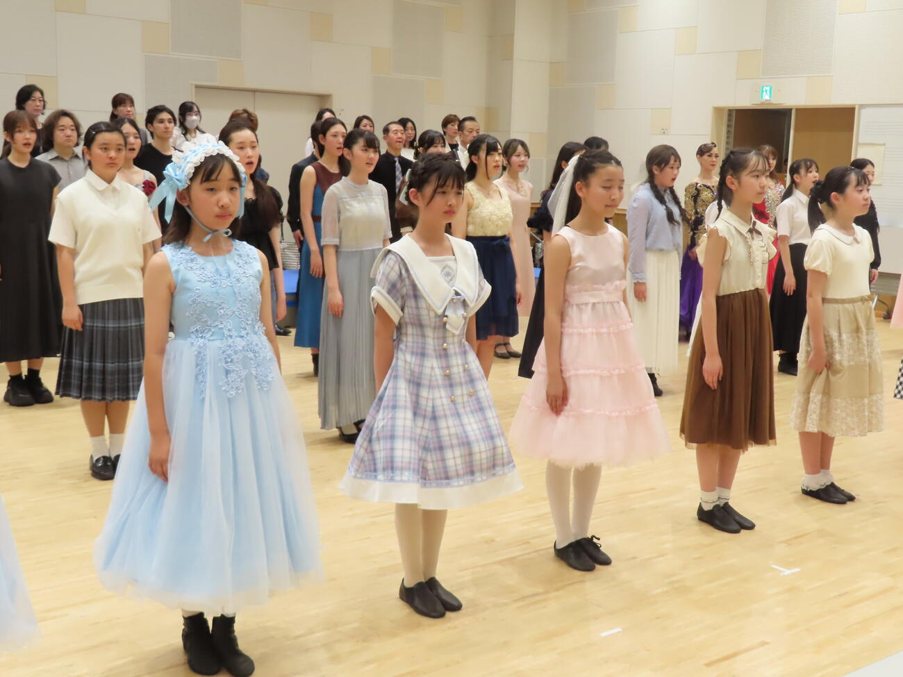 音楽劇「命のコンサート『赤毛のアン』」の制作発表＆稽古