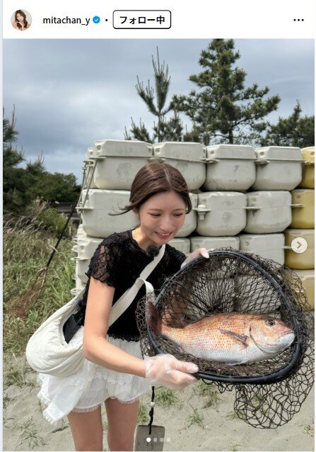 三田悠貴のインスタグラムから