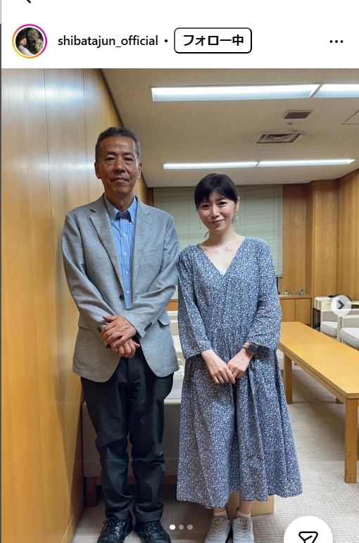 柴田淳のインスタグラムから