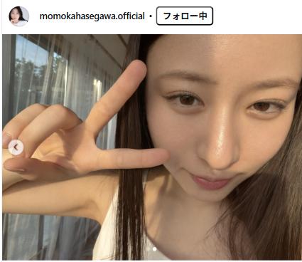 長谷川百々花のインスタグラムから