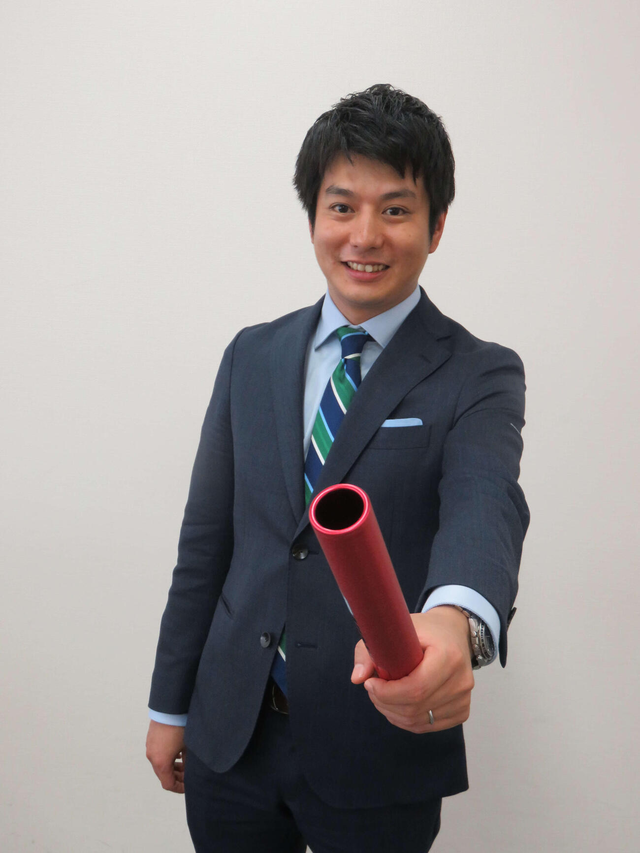 フジテレビ中村光宏アナウンサー（2018年撮影）