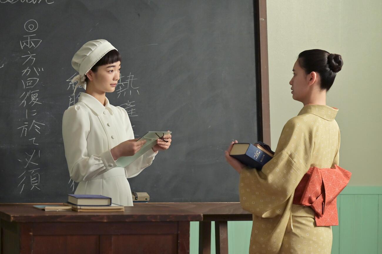 NHK連続テレビ小説「風、薫る」の1場面（C）NHK