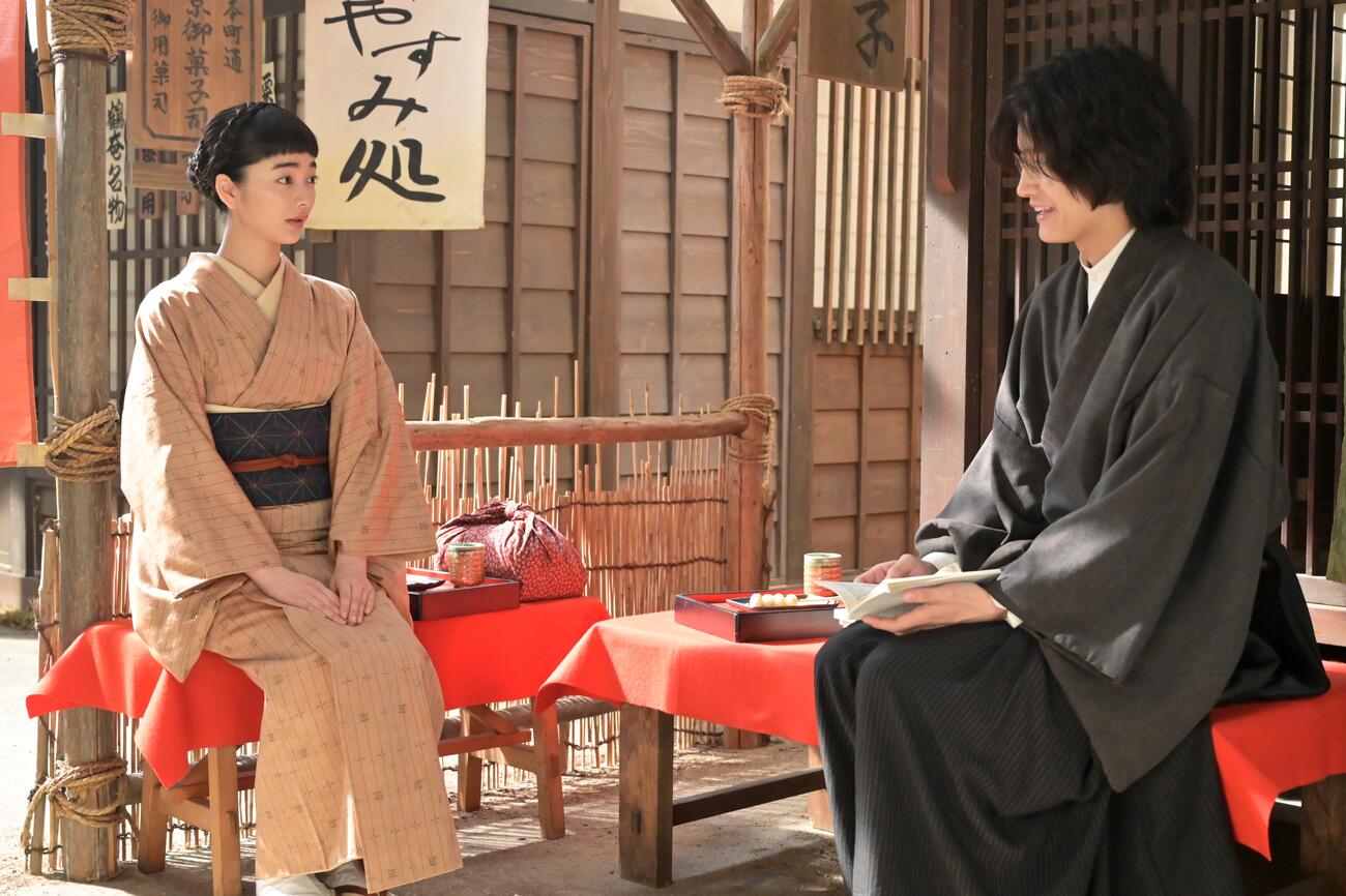 NHK連続テレビ小説「風、薫る」の1場面（C）NHK