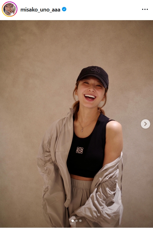 宇野実彩子のインスタグラムから