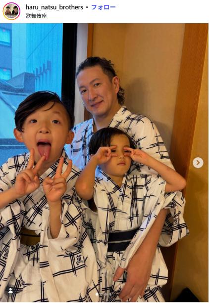 中村獅童のインスタグラムから
