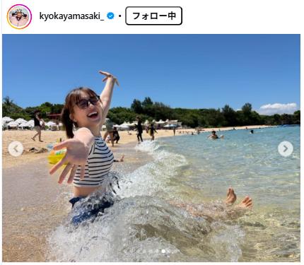 山崎香佳のインスタグラムから