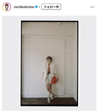 吉瀬美智子のインスタグラムから