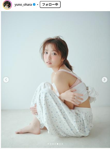 大原優乃のインスタグラムから