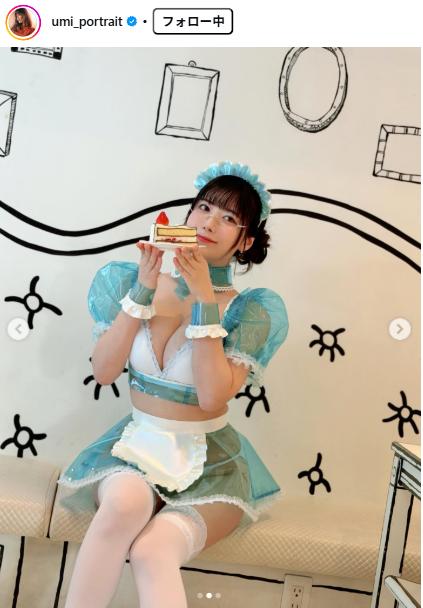 東雲うみのインスタグラムから