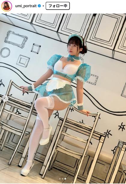 東雲うみのインスタグラムから