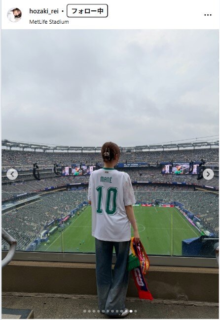 保﨑麗のインスタグラムから