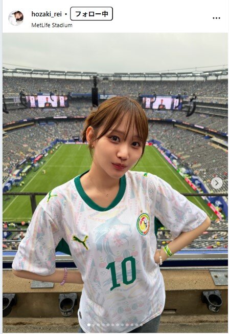 保﨑麗のインスタグラムから