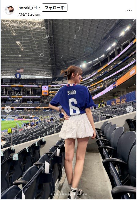 保﨑麗のインスタグラムから