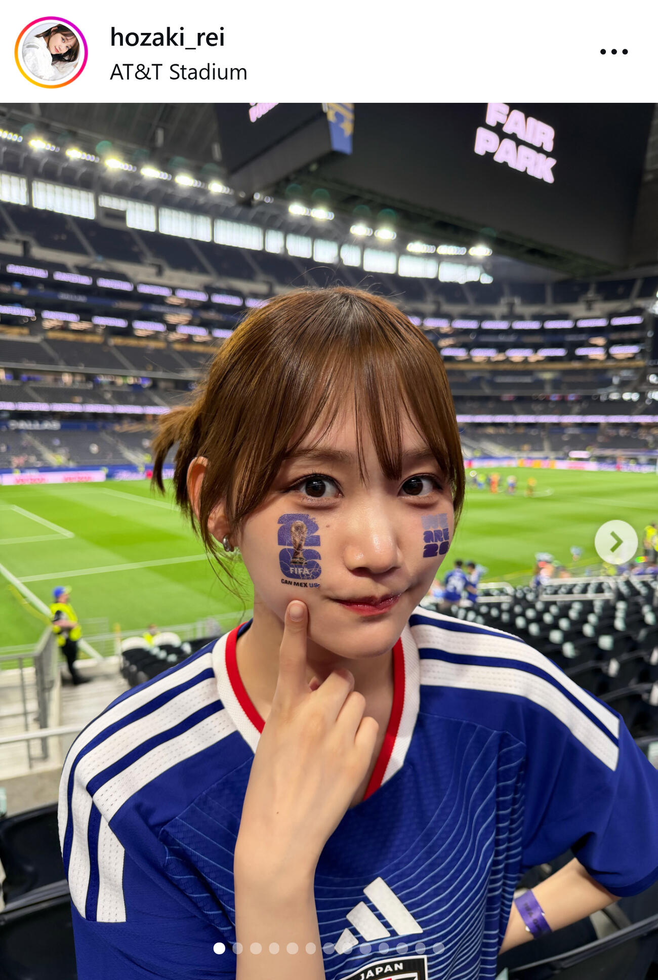 保﨑麗のインスタグラムから