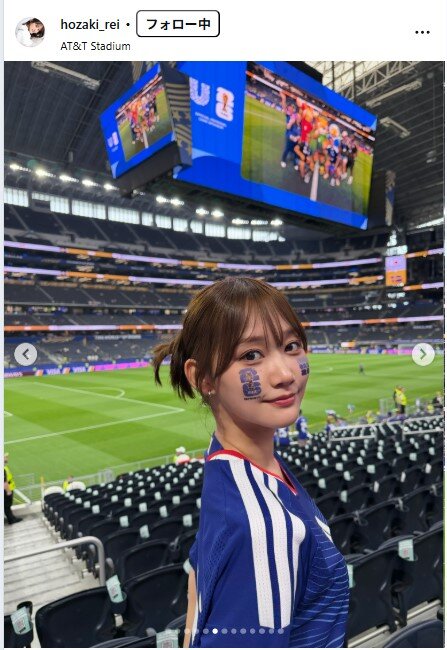 保﨑麗のインスタグラムから