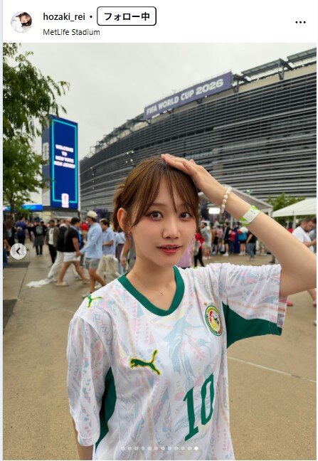 保﨑麗のインスタグラムから