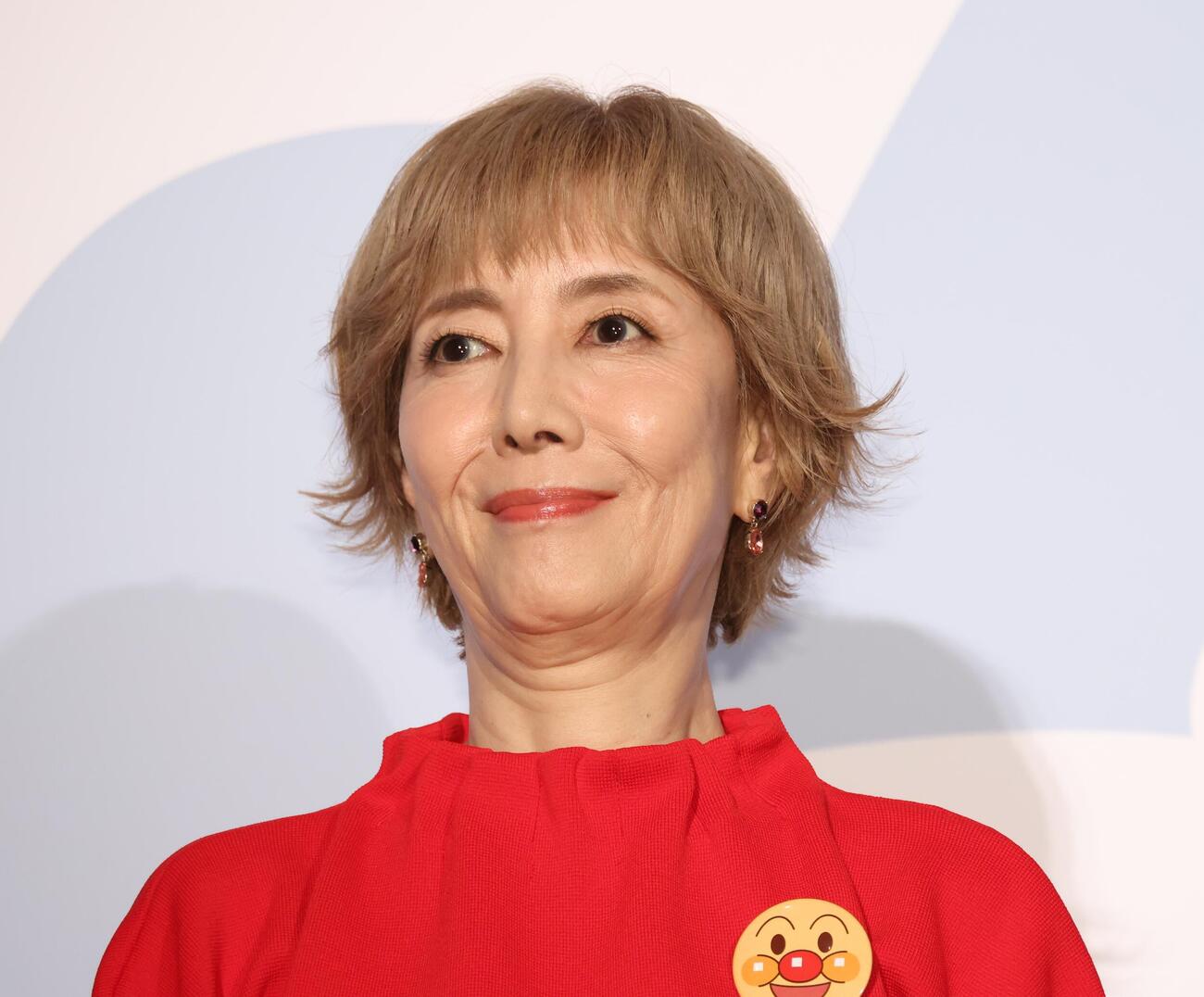 映画「それいけ！アンパンマン」公開記念舞台あいさつを行う戸田恵子（撮影・中島郁夫）