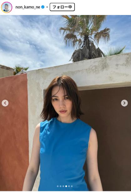 のんのインスタグラムから