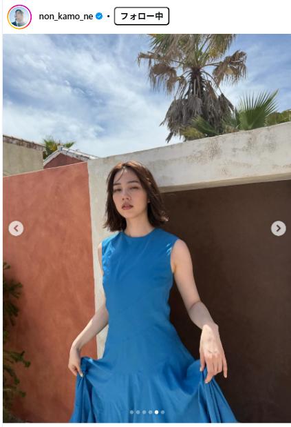 のんのインスタグラムから