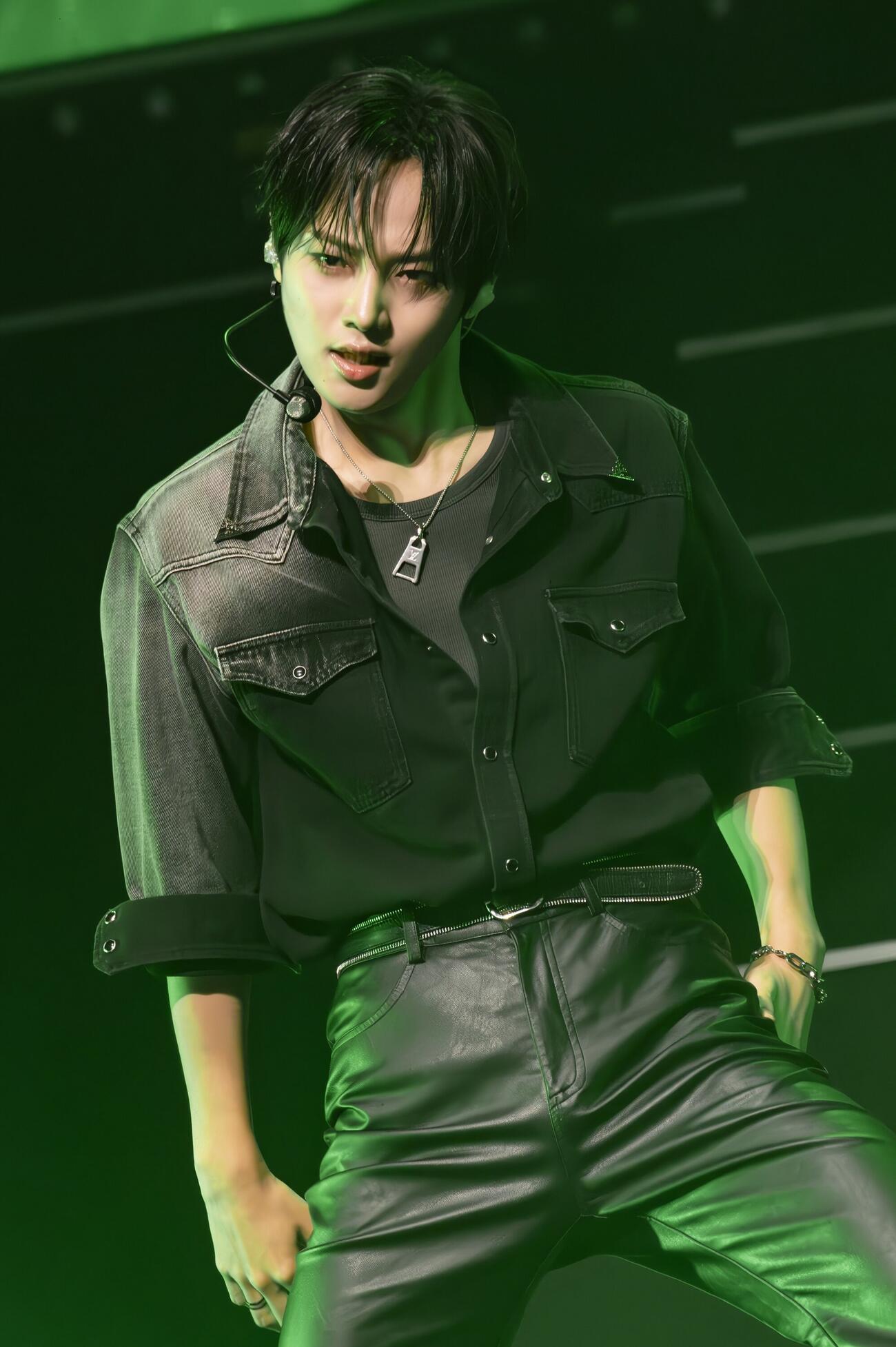 お披露目イベント「AEN Greeting Showcase“First Encouter”」を行ったAENのKYUHYUN（田中聖太郎写真事務所撮影）