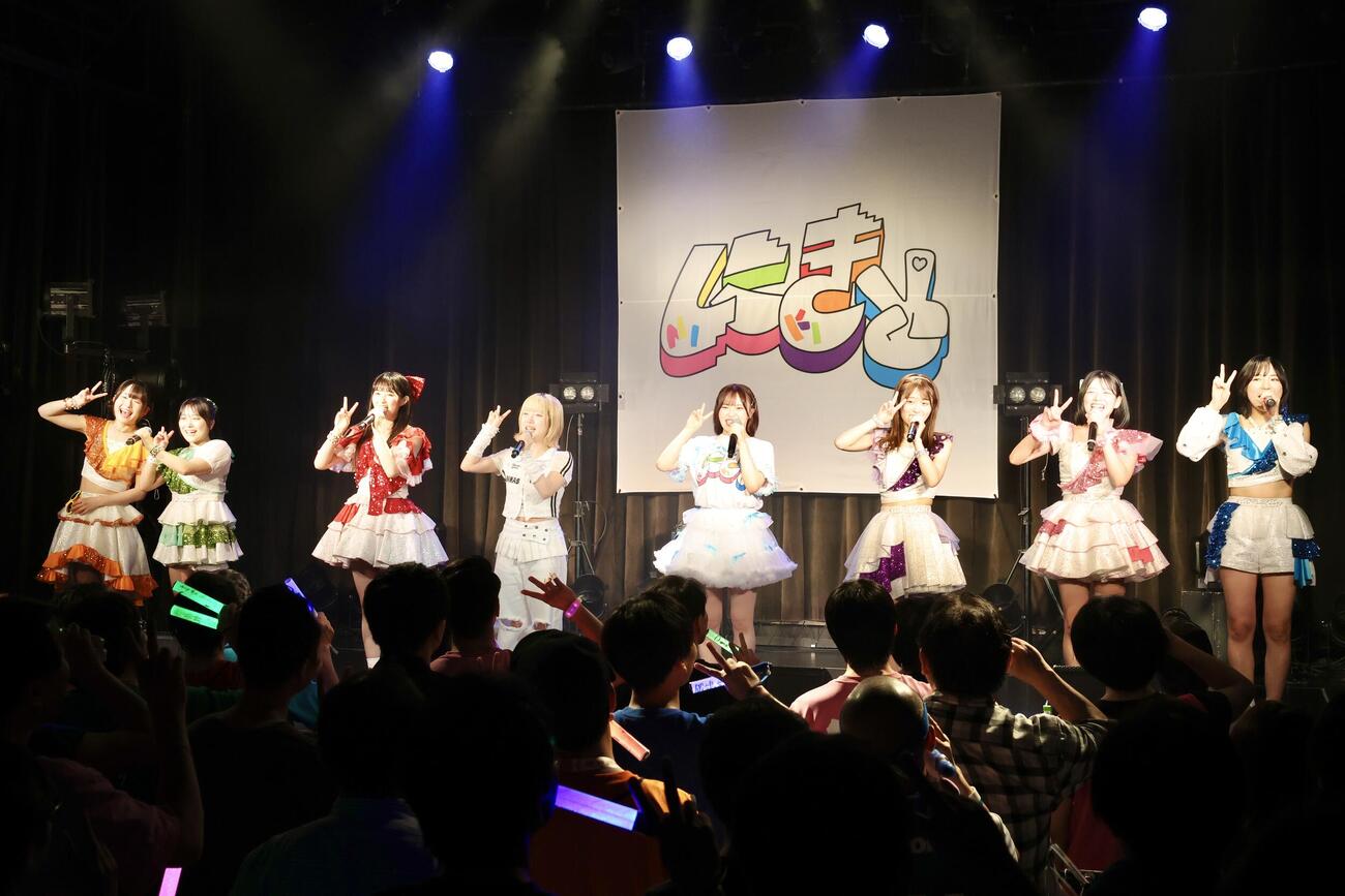 「にきちゃん大結束っ！！春ツアー2026」ツアーファイナル公演で新メンバーが加入したアップアップガールズ（2）（撮影・宮地輝）