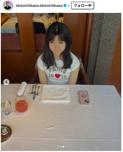 市川團十郎のインスタグラムから