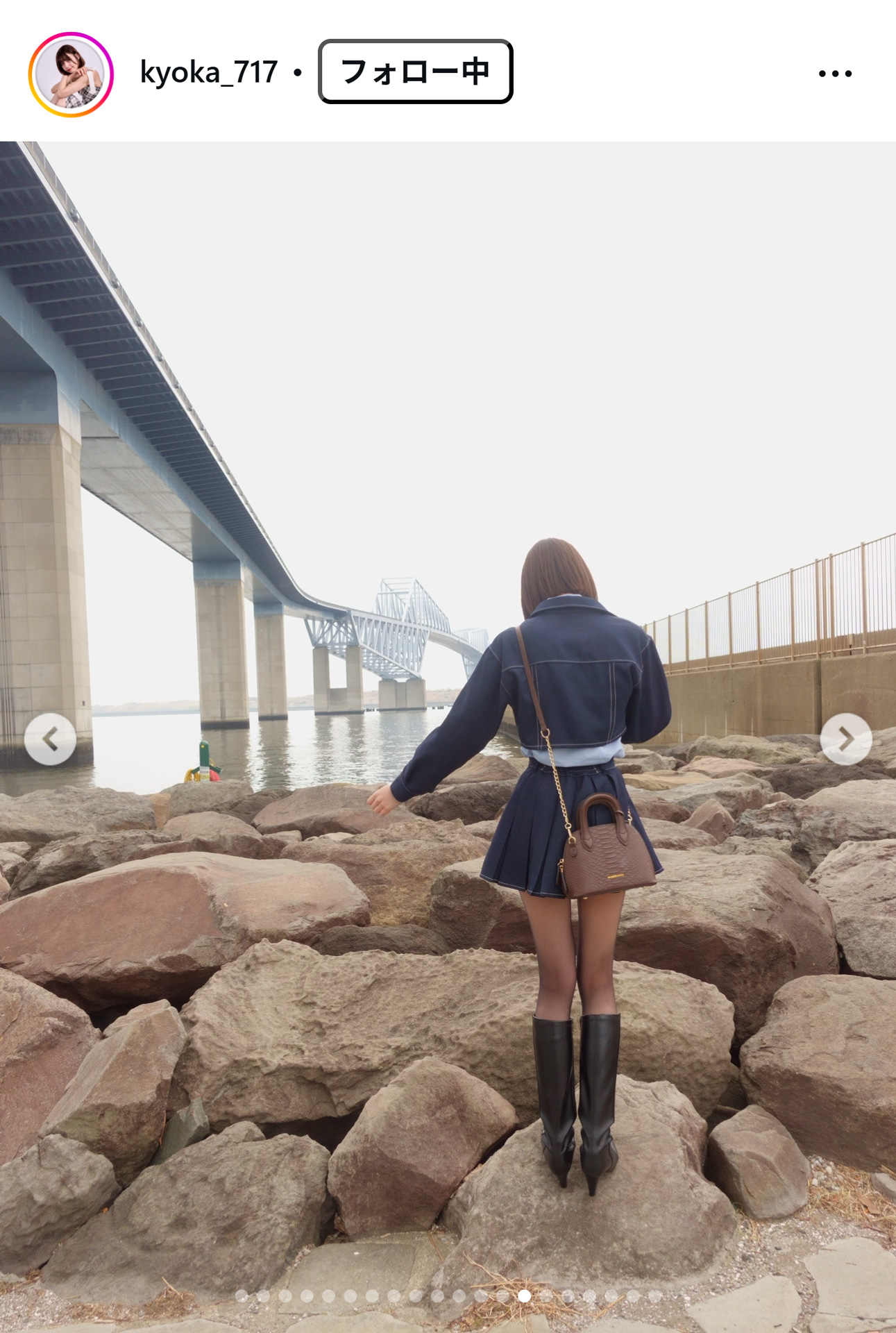 安陪恭加のインスタグラムから