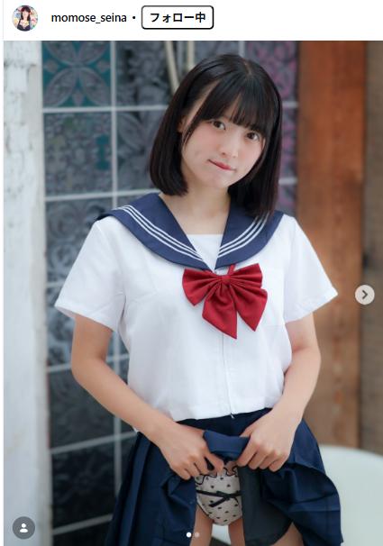 百瀬せいなのインスタグラムから