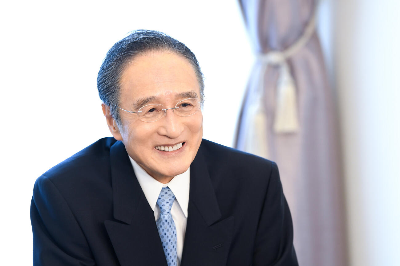 「七月大歌舞伎」で「元禄忠臣蔵　御殿綱豊卿」に出演する片岡仁左衛門