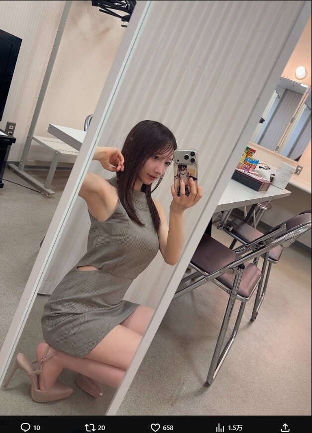 清水あいりのXから