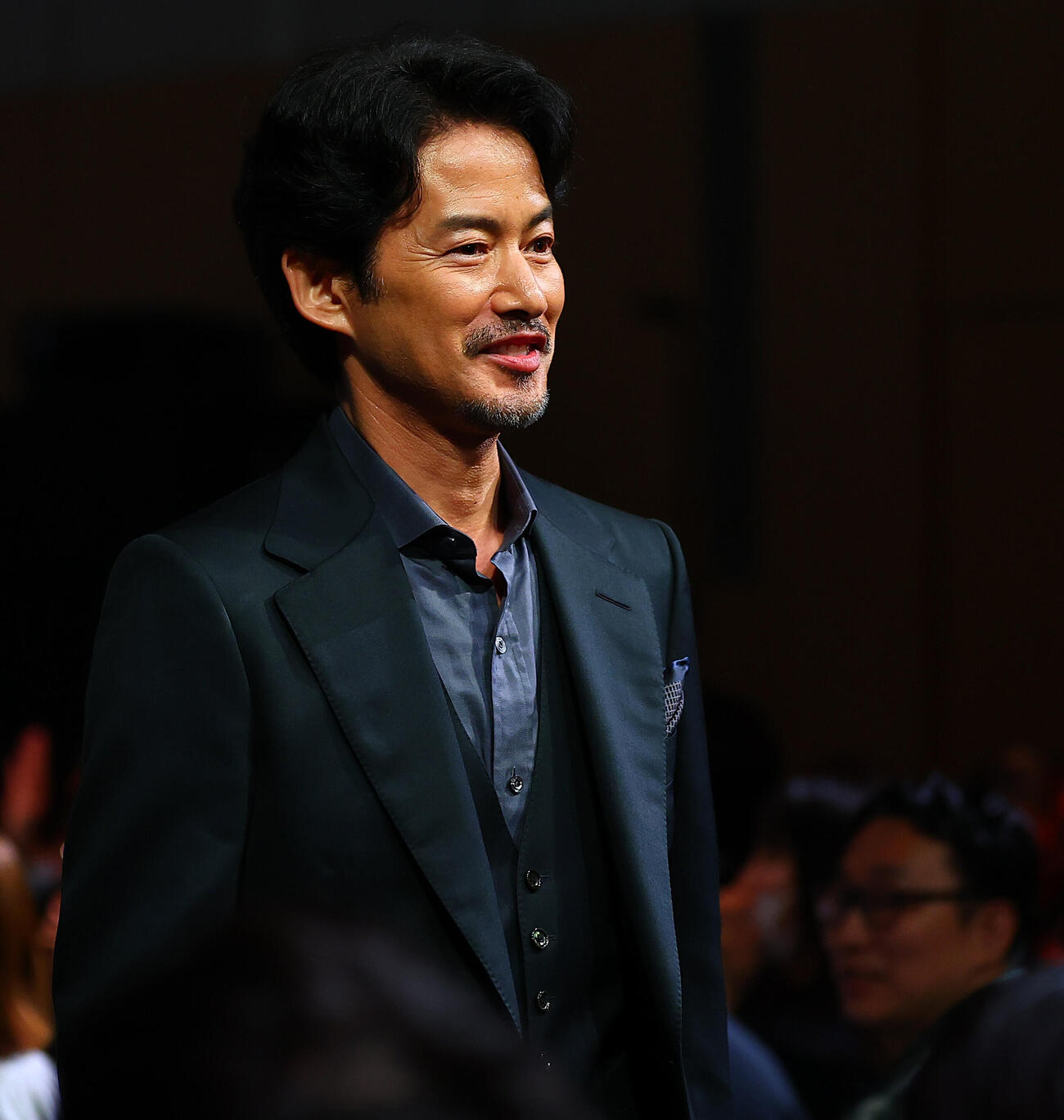 Netflixシリーズ「ガス人間」配信記念イベントに登場した竹野内豊（撮影・野上伸悟）