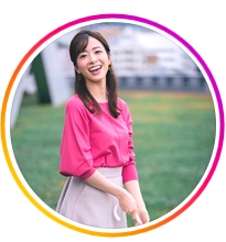 田原萌々アナのインスタグラムから