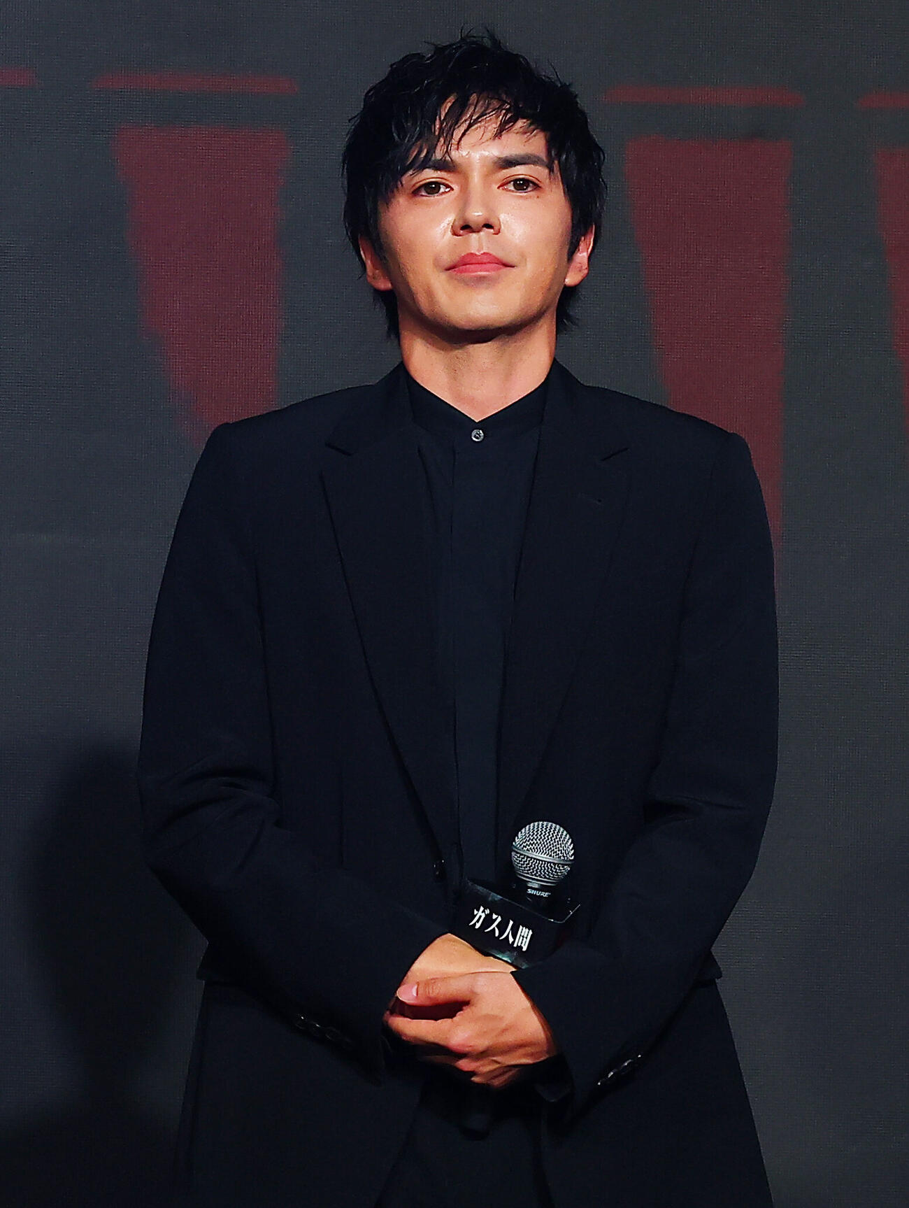 Netflixシリーズ「ガス人間」配信記念イベントに登場した林遣都（撮影・野上伸悟）