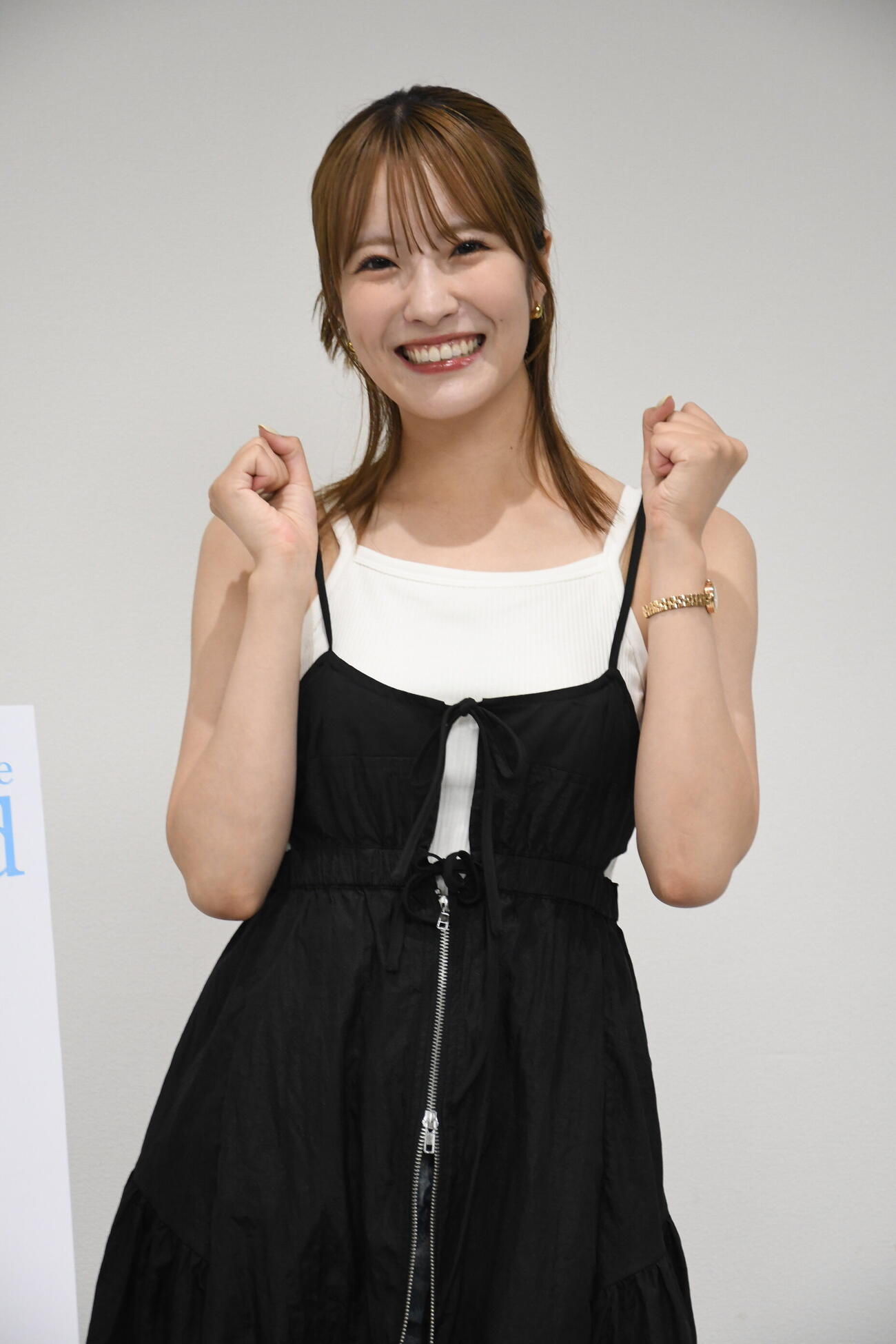 Kojima Karin 10th Anniversary Live「Bloom＆Beyond」の取材会に出席した小嶋花梨（撮影・阪口孝志）