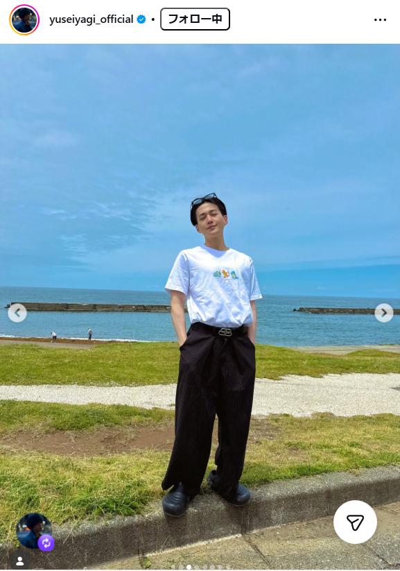 八木勇征のインスタグラムから