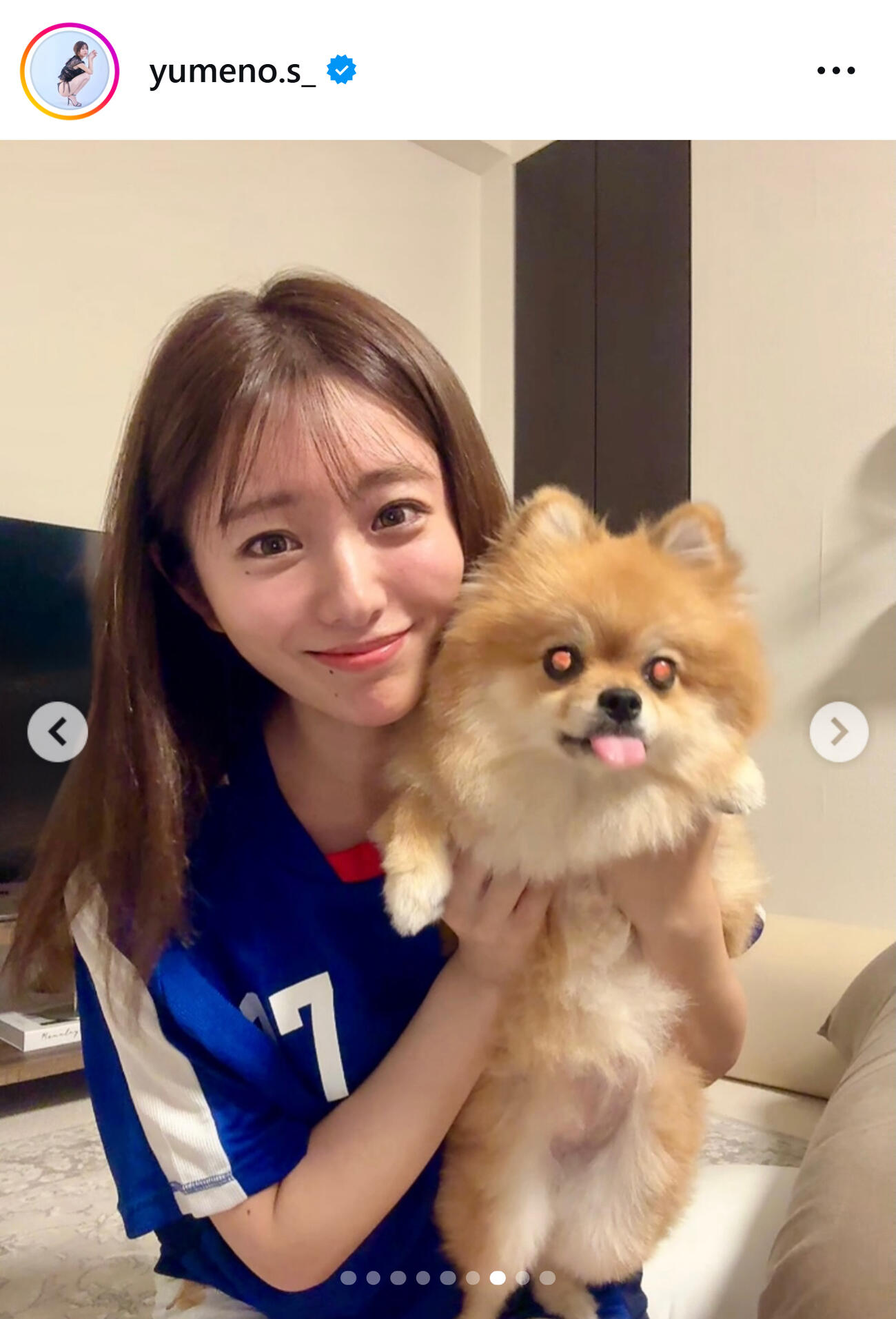 白戸ゆめののインスタグラムから