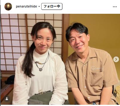 ペナルティのヒデのインスタグラムから