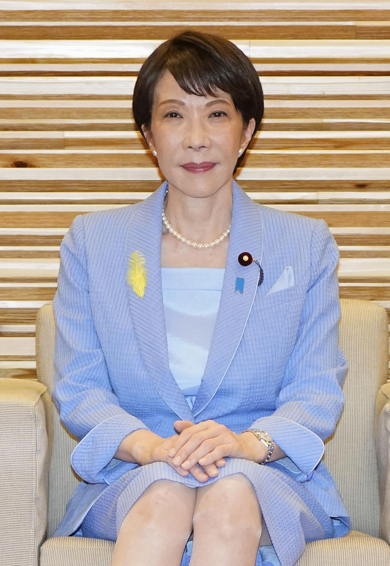閣議に臨む高市首相＝6月30日午前、首相官邸（共同）
