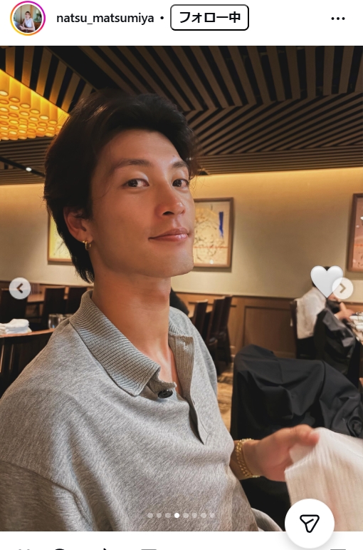 松宮なつのインスタグラムから