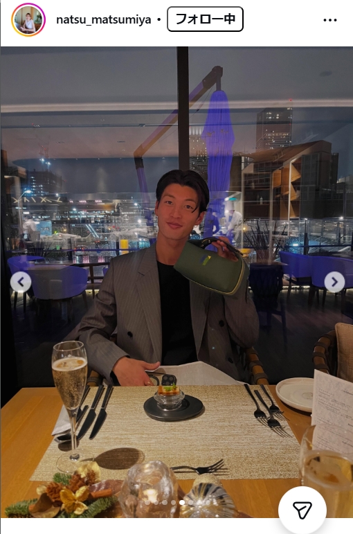松宮なつのインスタグラムから